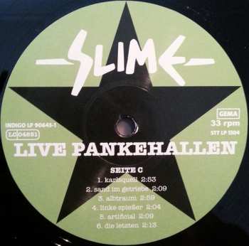 2LP Slime: Live - Pankehallen 21.1.1984 78221