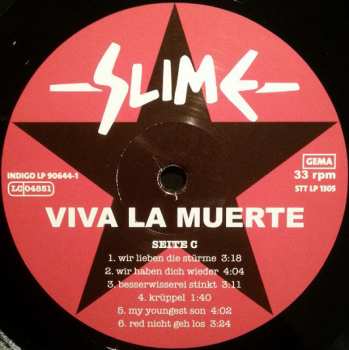 2LP Slime: Viva La Muerte 86098