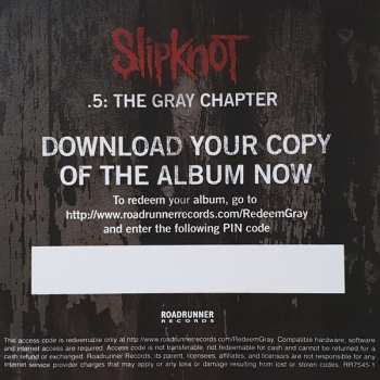 2LP Slipknot: .5: The Gray Chapter 49049