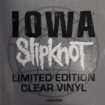 2LP Slipknot: Iowa LTD | CLR 426710