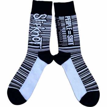 Merch Slipknot: Kotníkové Ponožky Barcode  42 - 47