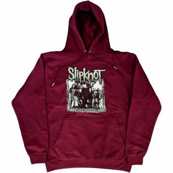 Merch Slipknot: Slipknot Unisex Pullover Hoodie: Barcode Photo (back Print) (x-large) XL