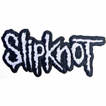 Merch Slipknot: Nášivka Cut-out Logo Slipknot Black Border