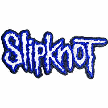 Merch Slipknot: Nášivka Cut-out Logo Slipknot Blue Border