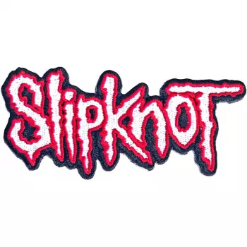 Nášivka Cut-out Logo Slipknot Red Border