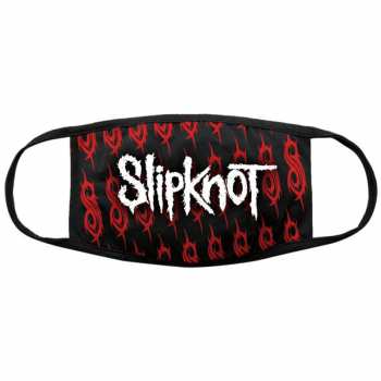 Merch Slipknot: Rouška White Logo Slipknot & Sigils
