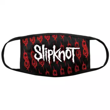Rouška White Logo Slipknot & Sigils