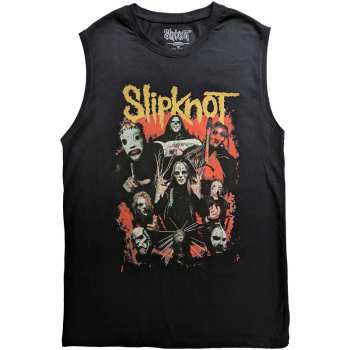 Merch Slipknot: Slipknot Unisex Tank T-shirt: Come Play Dying (back Print) (x-large) XL