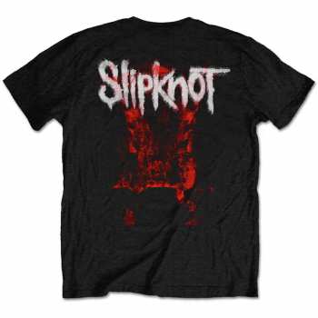 Merch Slipknot: Tričko Devil Single - Logo Slipknot Blur  XL