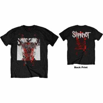 Merch Slipknot: Tričko Devil Single - Logo Slipknot Blur  L