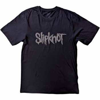 Merch Slipknot: Slipknot Unisex Hi-build T-shirt: Logo (back Print) (large) L