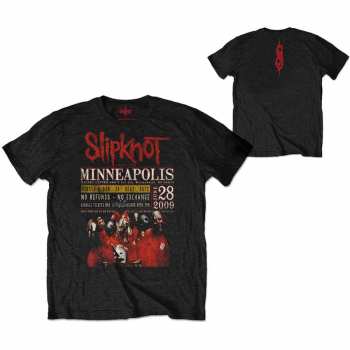 Merch Slipknot: Tričko Minneapolis '09 