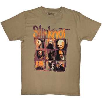 Merch Slipknot: Slipknot Unisex T-shirt: The End So Far Grid Photos (back Print) (xx-large) XXL