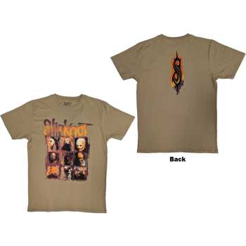 Merch Slipknot: Slipknot Unisex T-shirt: The End So Far Grid Photos (back Print) (large) L