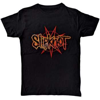 Merch Slipknot: Slipknot Unisex T-shirt: The End So Far Pentagram Heads (back Print) (x-large) XL