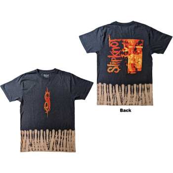 Merch Slipknot: Slipknot Unisex T-shirt: The End So Far Tribal S Bleach (back Print & Wash Collection) (x-large) XL