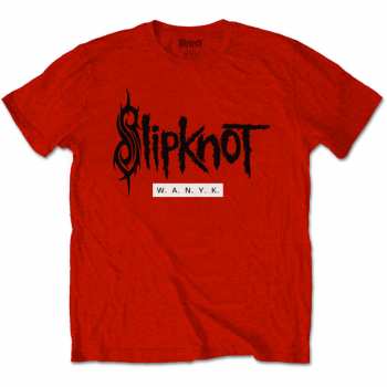 Merch Slipknot: Slipknot Unisex T-shirt: Wanyk (back Print) (x-small) XS