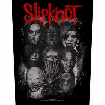 Merch Slipknot: Zádová Nášivka We Are Not Your Kind Masks