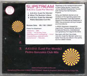 CD Slipstream: A.E.I.O.U. (Lost For Words) 393019