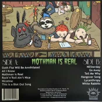 LP Sloth Fist: Mothman Is Real 140804