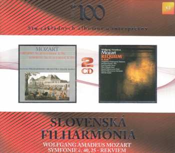Album Slovak Philharmonic Orchestra: Wolfgang Amadeus Mozart Symfónie Č. 40, 25 – Rekviem