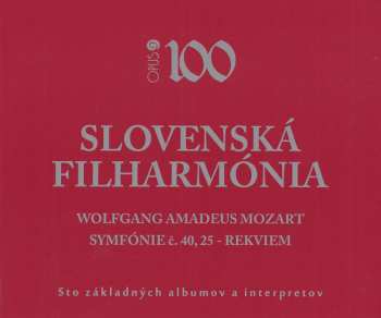 2CD Slovak Philharmonic Orchestra: Wolfgang Amadeus Mozart Symfónie Č. 40, 25 – Rekviem 49051