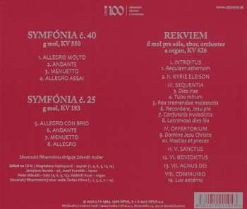 2CD Slovak Philharmonic Orchestra: Wolfgang Amadeus Mozart Symfónie Č. 40, 25 – Rekviem 49051