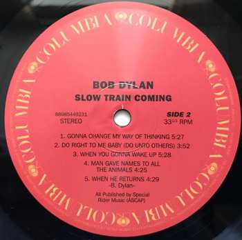 LP Bob Dylan: Slow Train Coming 33095