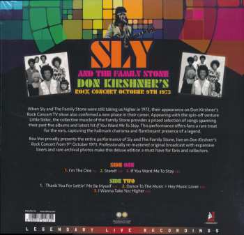 LP Sly & The Family Stone: Don Kirshner's Rock Concert October 9th 1973 DLX | LTD | CLR 439706