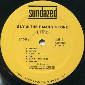 LP Sly & The Family Stone: Life 343235