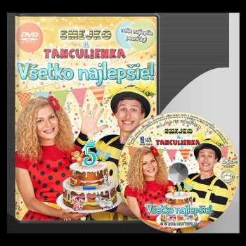 DVD Smejko A Tanculienka: Všetko Najlepšie! 52148