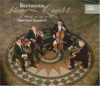 Album Smetana Quartet: Beethoven String Quartets Opp 95, 127, 130, 131, 132, 135