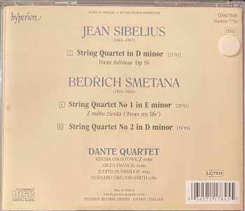 CD Bedřich Smetana: String Quartets N°1 & 2 / Voces Intimae Op.56 414115