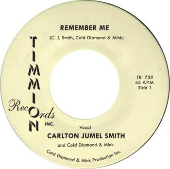 Album Smith,carlton Jumel / Cold Diamond & Mink: Remember Me