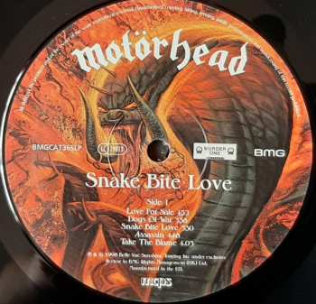 LP Motörhead: Snake Bite Love
