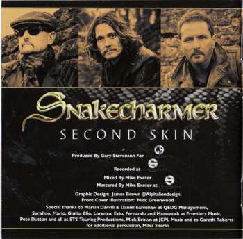 CD Snakecharmer: Second Skin 31816