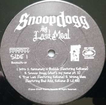 2LP Snoop Dogg: Tha Last Meal 77411