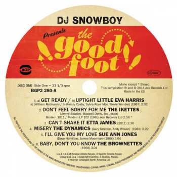 2LP Snowboy: The Good Foot 250480