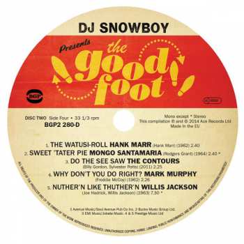 2LP Snowboy: The Good Foot 250480