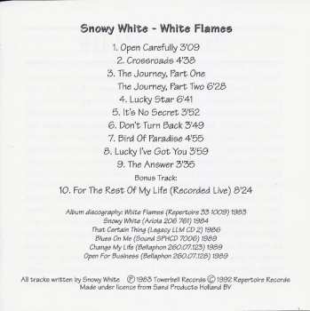 CD Snowy White: White Flames DIGI 302047