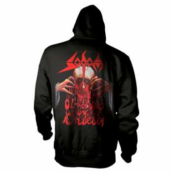 Merch Sodom: Mikina S Kapucí Obsessed By Cruelty S