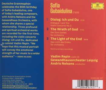 CD Sofia Gubaidulina: Dialog: Ich Und Du / The Wrath Of God / The Light Of The End 123504