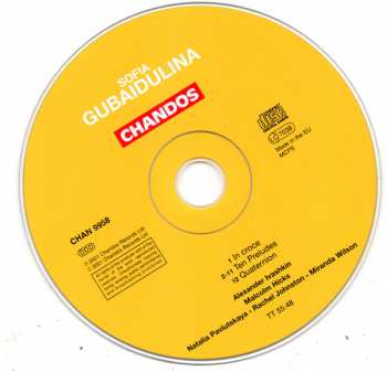 CD Sofia Gubaidulina: In Croce ∙ Quarternion* ∙ Ten Preludes 334116