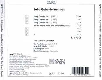 CD Sofia Gubaidulina: String Quartets 1 - 3 / String Trio 184840