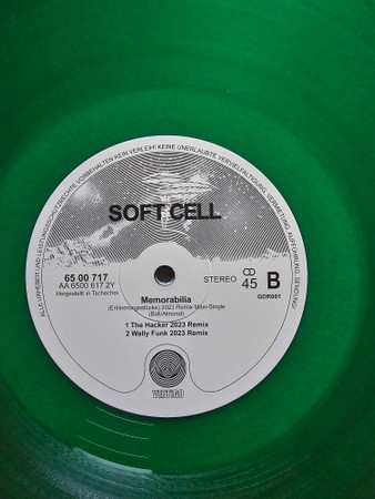 LP Soft Cell: Memorabilia CLR | LTD 519690