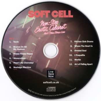 2CD Soft Cell: Non-Stop Erotic Cabaret ...And Other Stories: Live