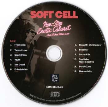 2CD Soft Cell: Non-Stop Erotic Cabaret ...And Other Stories: Live 526646