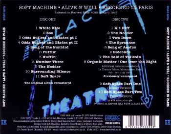 2CD Soft Machine: Alive & Well Recorded In Paris 116457