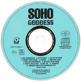 CD Soho: Goddess
