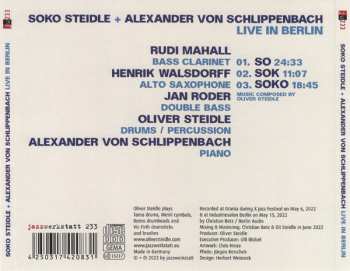 CD Soko Steidle: Live In Berlin 491903